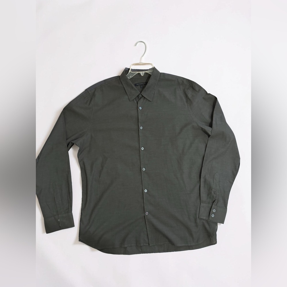 John Varvatos USA Button-Up Shirt Men’s XL  Long Sleeve 100% Cotton Casual - Picture 7 of 7